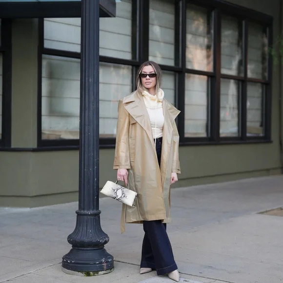 REVOLVE Beige Trench Coat - Picture 2 of 4